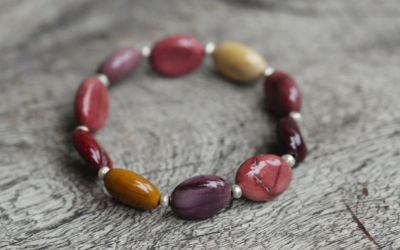 Experience the Elegance of a Leopardskin Jasper Bracelet Now